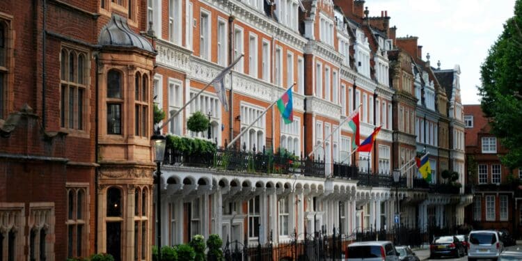 London street UK housing market